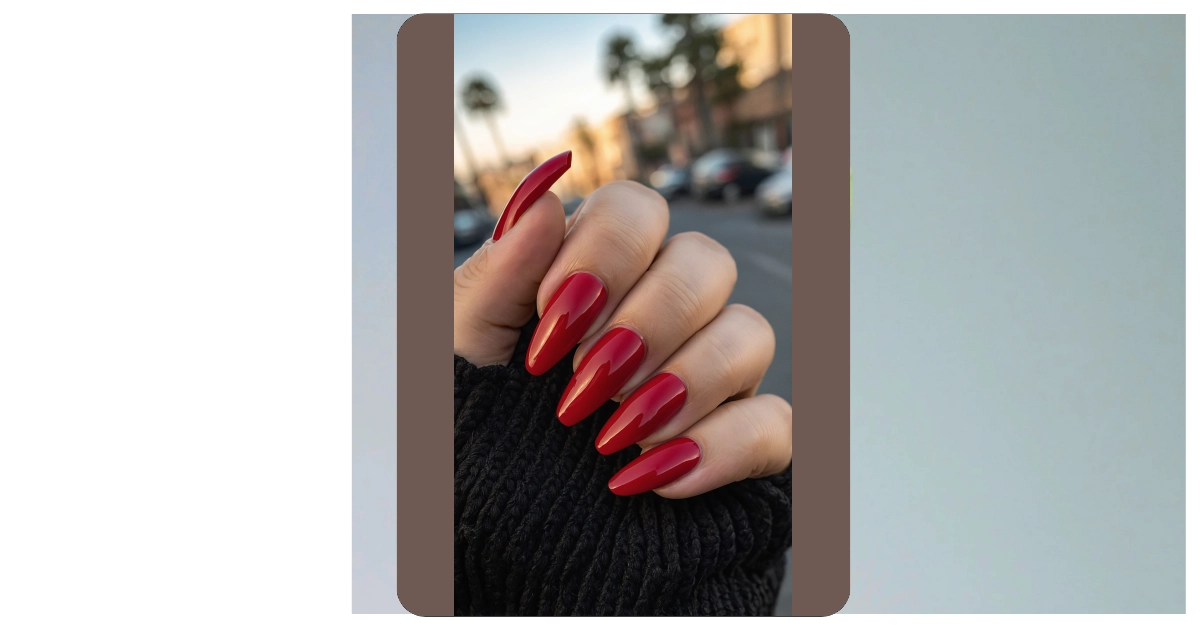 6 Red Nail Ideas That Will Make You Feel Like a Ferrari