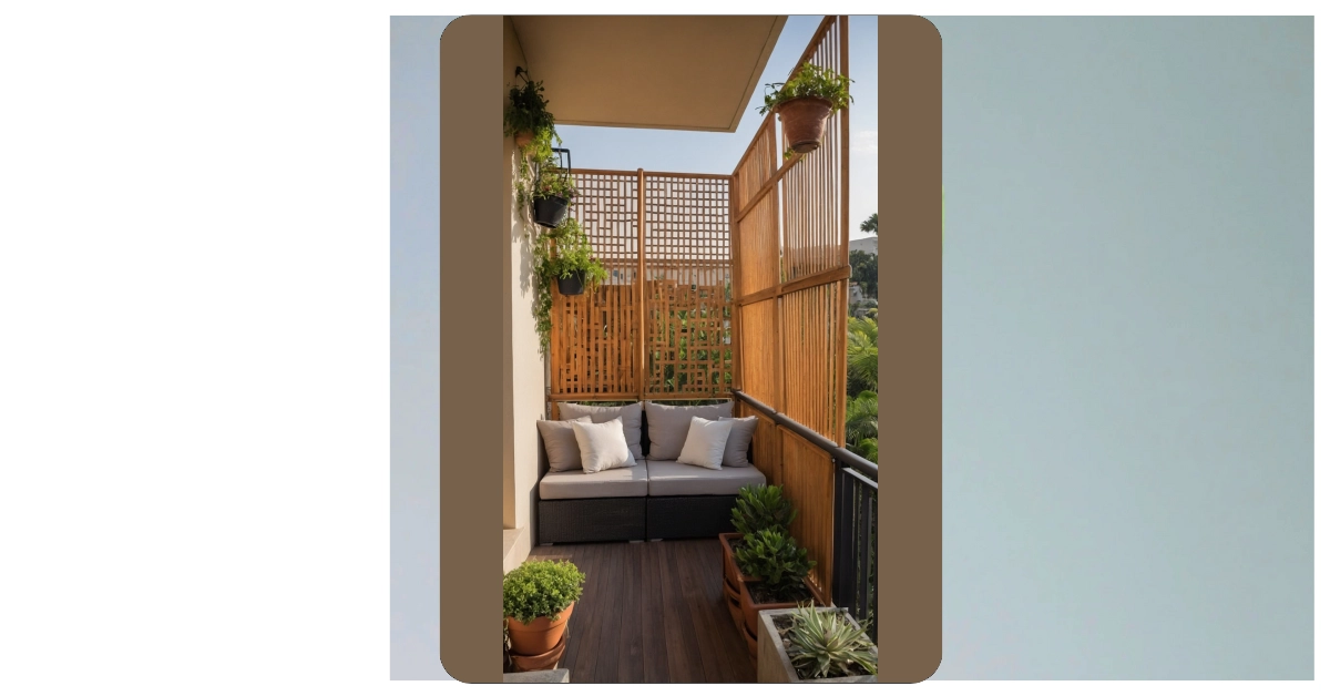 Transform Your Tiny Apartment Balcony into a Cozy Retreat