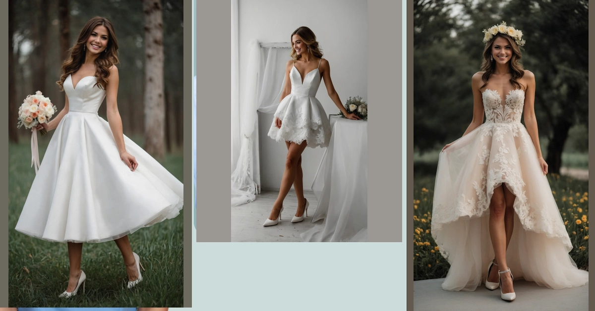 Elegant Yet Playful: 7 Short Dress Ideas for the Modern Bride